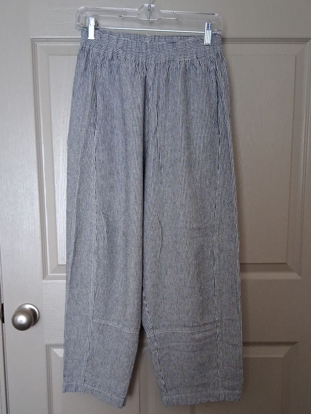 Linen Blend Balloon Pants